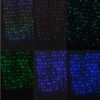 Entac Χριστουγεννιάτικα Κουρτίνα IP44 144 LED RGB 8x8 Λειτουργίες 1x1