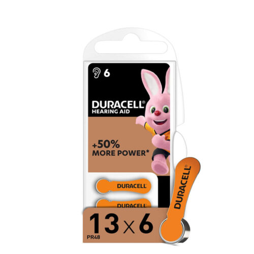 Duracell Activair Βαρηκοΐας DA13 (6τμχ)