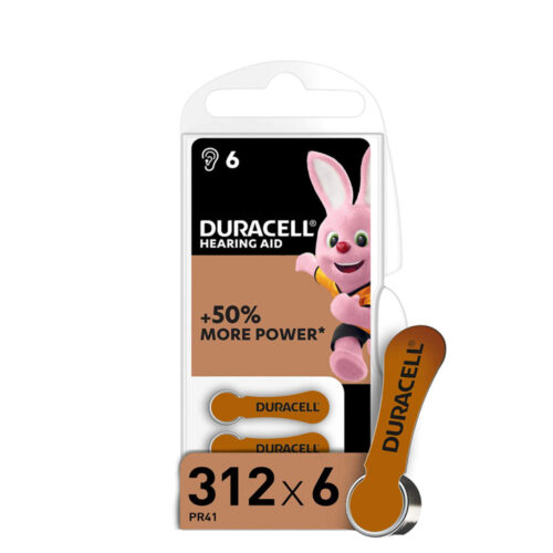 Duracell Activair Βαρηκοΐας DA312 (6τμχ)