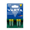 VARTA Επαναφορτιζόμενη Μπαταρία Power R2U 800mAh AAA B4