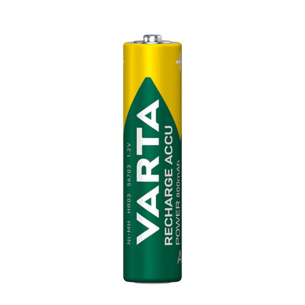 VARTA Επαναφορτιζόμενη Μπαταρία Power R2U 800mAh AAA B4