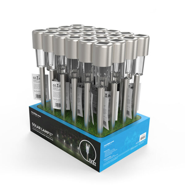 Modee Lighting LED Ηλιακό Φωτιστικό Κήπου GS001 36cm