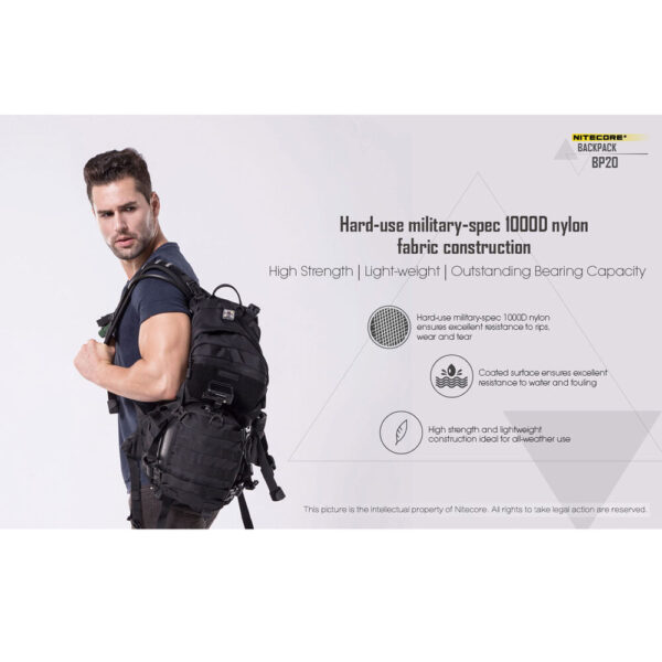 media-1645540534252_1.jpg Nitecore Σακίδιο Πλάτης BP20 Μαύρο