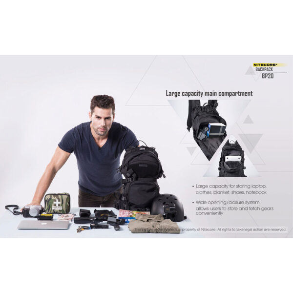 media-1645540541009_1.jpg Nitecore Σακίδιο Πλάτης BP20 Μαύρο