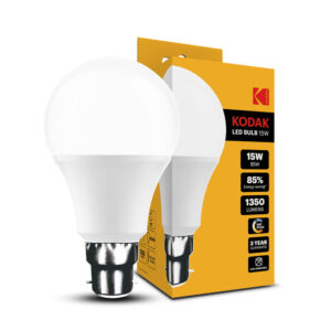 KODAK Max LED B22 Σφαιρική Λάμπα A65 15W 270° 6000K 1350lm