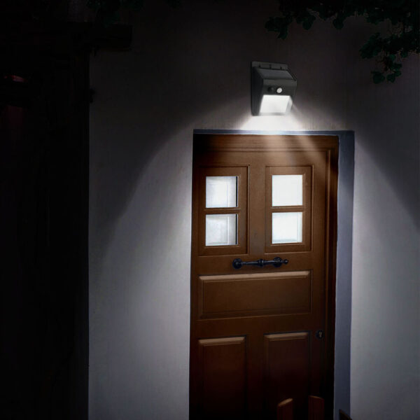 media-1654688871611.jpg Modee Lighting LED Ηλιακό Φωτιστικό Τοίχου WS105 με Αισθητήρα Κίνησης