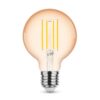 media-1657187942278.jpg Modee Lighting LED Σφαιρική Λάμπα Filament Amber G80 4W E27 320° 1800K (360 lumen)
