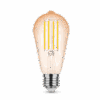 media-1657190739859.png Modee Lighting Λάμπα Filament LED Amber ST58 4W E27 320° 1800K (360 lumen)