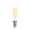 media-1672736412837.jpg Modee LED Λάμπα Filament Κερί C35 7W E14 4000K 806lm ERP
