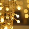 media-1690987370281.jpeg Modee Lighting Χριστουγεννιάτικα Λαμπάκια LED Τύπου Berry με Τροφοδοτικό (100LED/10m/10cm) Θερμό Λευκό