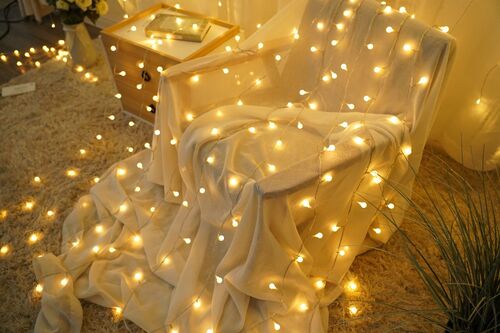 media-1690987534119.jpeg Modee Lighting Χριστουγεννιάτικα Λαμπάκια LED Τύπου Berry με Τροφοδοτικό (100LED/10m/10cm) Θερμό Λευκό