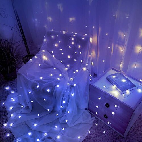 media-1699284853816.jpg Modee Lighting Χριστουγεννιάτικα Λαμπάκια LED Τύπου Berry με Τροφοδοτικό (100LED/10m/10cm) Ψυχρό Λευκό