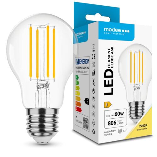 media-1700815364254.jpg Modee LED Λάμπα Filament Globe A60 7W E27 2700K 806lm ERP