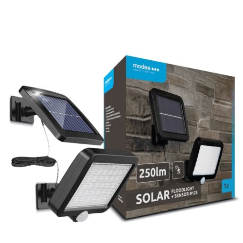 media-1706001135067.jpg Modee Lighting LED Ηλιακό Επιτοίχιο Φωτιστικό + Αισθητήρας (250 lumen)