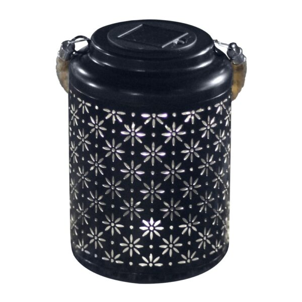 media-1706089114323.jpg Modee Lighting LED Ηλιακό Φαναράκι Κήπου LT005B (H26x17x17cm) Μαύρο