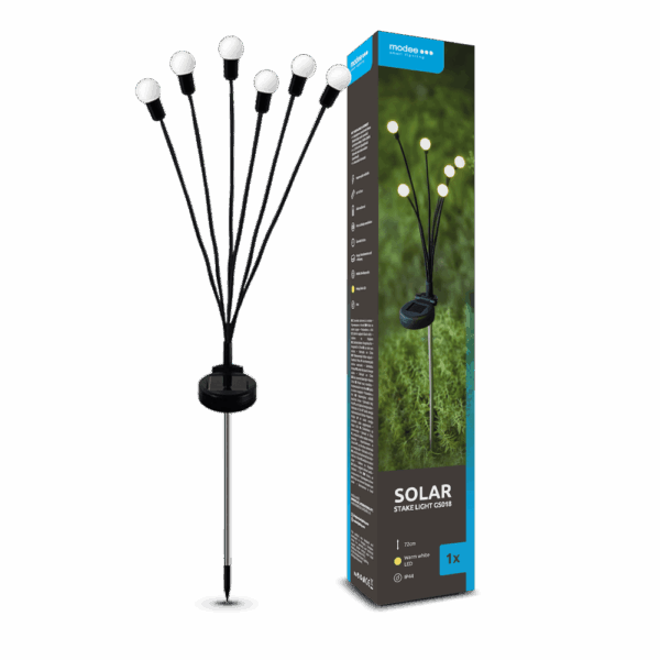 Modee Lighting LED Ηλιακό Φωτιστικό Κήπου GS018 72cm