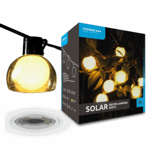 Modee Lighting LED Ηλιακή Γιρλάντα 8db 4,4m