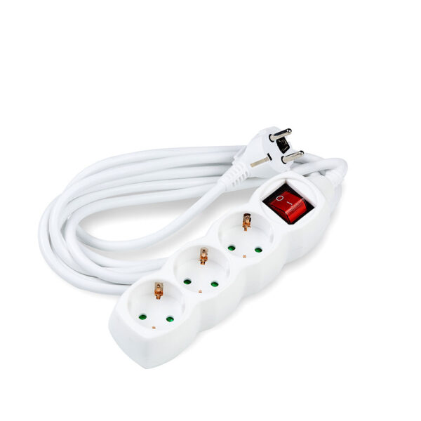 Technik Πολύπριζο 3 Θέσεων 3x1,5mm 3m με Διακόπτη