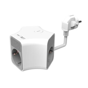 Technik Professional Στρογγυλό Πολύπριζο 3 Θέσεων 1,4m + USB-A + USB-C 16A