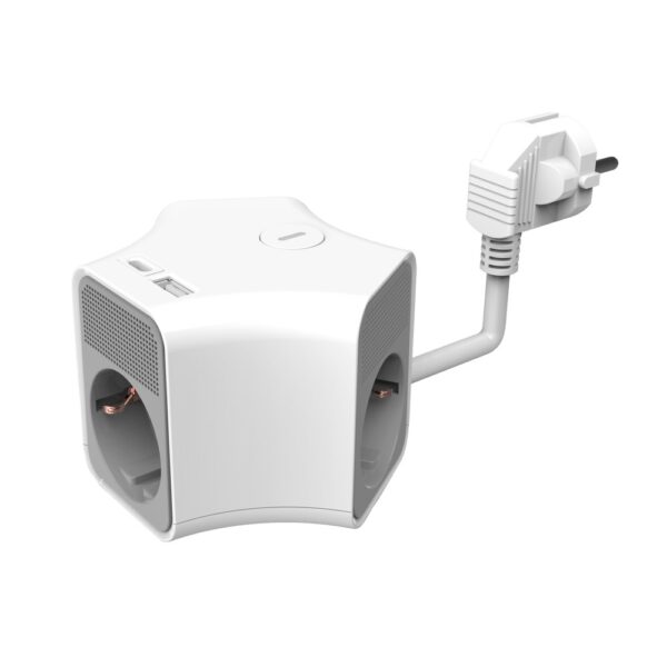 media-1710256216543.jpg Technik Professional Στρογγυλό Πολύπριζο 3 Θέσεων 1,4m + USB-A + USB-C 16A