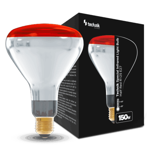 Technik Ειδικός Λαμπτήρας Υπερύθρων Κόκκινος R125 150W E27