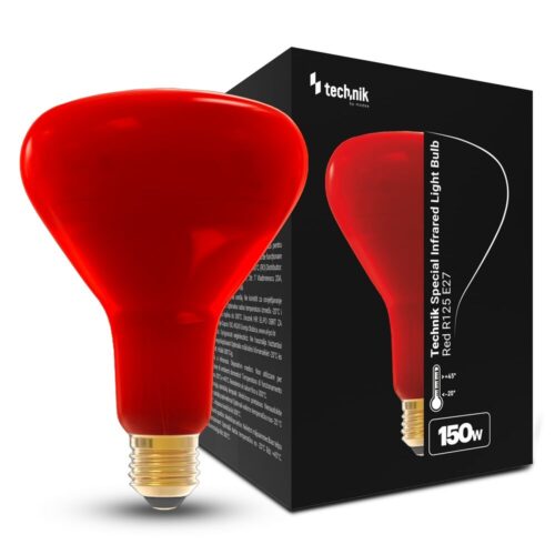 Technik Ειδική Λάμπα Υπερύθρων Κόκκινη R125 150W E27