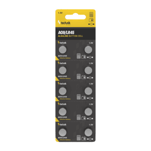 Technik Αλκαλικές Μπαταρίες Κουμπί Platinum AG9 / LR45 / 194 / 394 1.5V B10