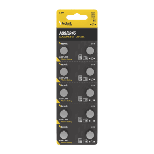 media-1736177155505.png Technik Αλκαλικές Μπαταρίες Κουμπί Platinum AG9 / LR45 / 194 / 394 1.5V B10