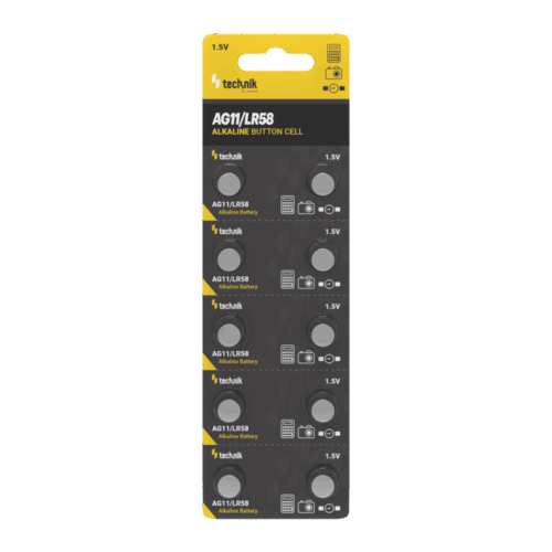 Technik Αλκαλικές Μπαταρίες Κουμπιά Platinum AG11 / LR58 / 162 / 362 1.5V B10