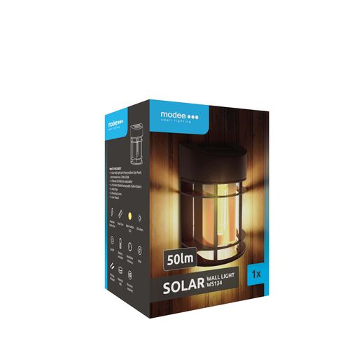 Modee Lighting LED Ηλιακό Φωτιστικό Τοίχου WS134 50lm