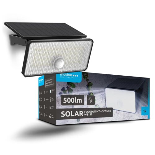media-1740499492789.jpg Modee Lighting Ηλιακός Προβολέας LED WS139 με Αισθητήρα 500lm