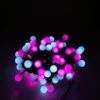 Modee Christmas LED Λαμπάκια Τύπου Berry με Βύσμα (100LED/10m/10cm) Ροζ & Ψυχρό