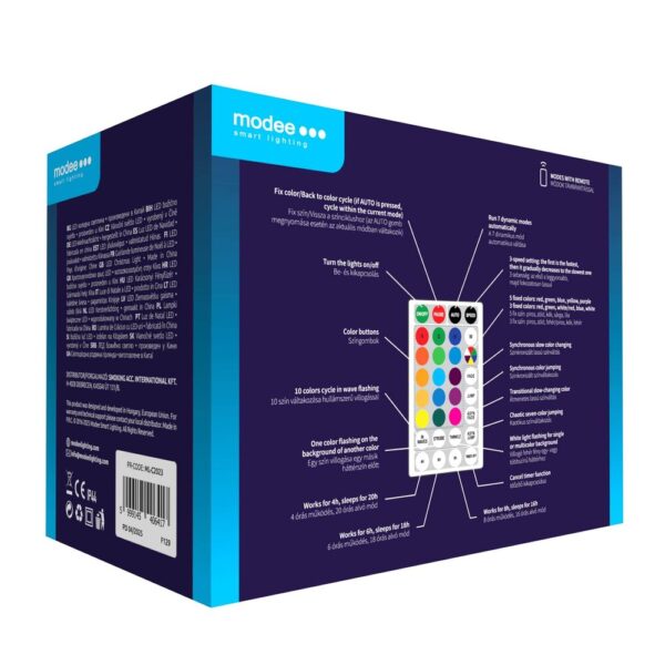 media-1747302925068_1.jpg Modee Χριστουγεννιάτικα Λαμπάκια LED Τύπου Berry με Βύσμα & Τηλεχειριστήριο (100LED/10m/10cm) RGB