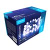 Modee Χριστουγεννιάτικα Λαμπάκια LED Τυπού Berry με Βύσμα (200LED/20m/10cm) Ψυχρό Λευκό