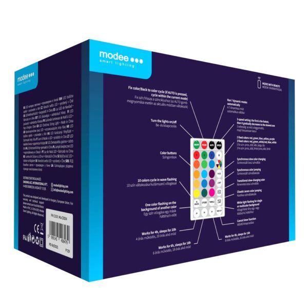 media-1747307549083_1.jpg Modee Χριστουγεννιάτικα Λαμπάκια LED Τύπου Berry με Βύσμα & Τηλεχειριστήριο (200LED/20m/10cm) RGB