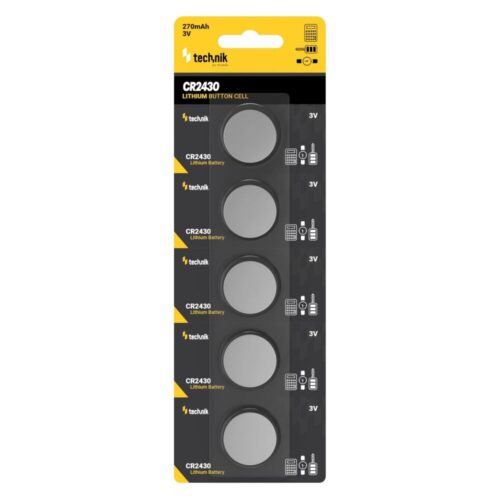 media-1748247714119.jpg Technik Μπαταρίες Κουμπιά Λιθίου Platinum CR2430 (3V) B5