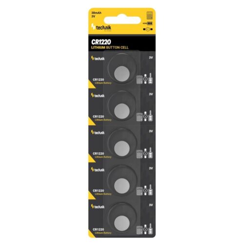 media-1748247994151.jpg Technik Μπαταρίες Κουμπιά Λιθίου CR1220 (3V) B5