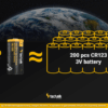 media-1756797034142.png Technik Επαναφορτιζόμενη Μπαταρία 16340 RCR123 TR1680 800mAh 3,7V B1