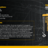 media-1756797035792.png Technik Επαναφορτιζόμενη Μπαταρία 16340 RCR123 TR1680 800mAh 3,7V B1