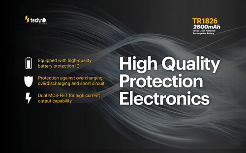 Technik Επαναφορτιζόμενη Μπαταρία 18650 TR1826 2600mAh 3,7V B1