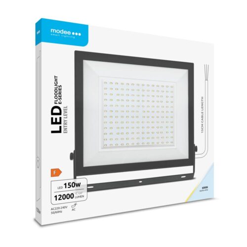 media-1757060479481.jpg Modee Lighting Προβολέας LED E-series Slim 150W 120° 6000K 12000lm ERP