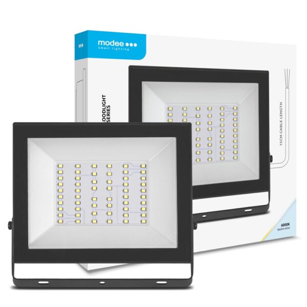 Modee Lighting LED Προβολέας E-series Slim 50W 120° 6000K 4000lm ERP