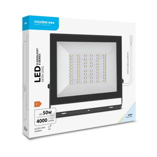 media-1757062590245.jpg Modee Lighting LED Προβολέας E-series Slim 50W 120° 6000K 4000lm ERP