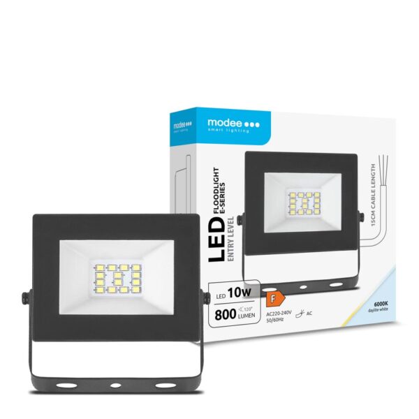 Modee Lighting Προβολέας LED E-series Slim 10W 120° 6000K 800lm ERP