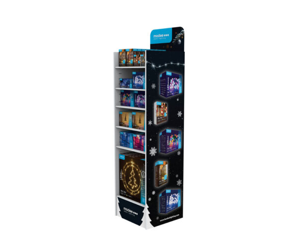MODEE Stand Προβολής για Χριστουγεννιάτικα Φωτάκια LED (140x39x39cm) Άδειο