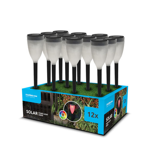 Modee Lighting Ηλιακό Φωτιστικό Κήπου GS036 LED RGB