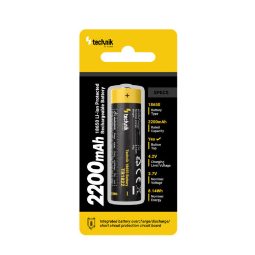 media-1761741096782.jpg Technik Επαναφορτιζόμενη Μπαταρία 18650 TR1822 2200mAh 3,7V B1