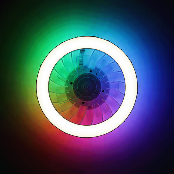 Modee Ανεμιστήρας Οροφής LED 30W RGB 3CCT με Τηλεχειριστήριο