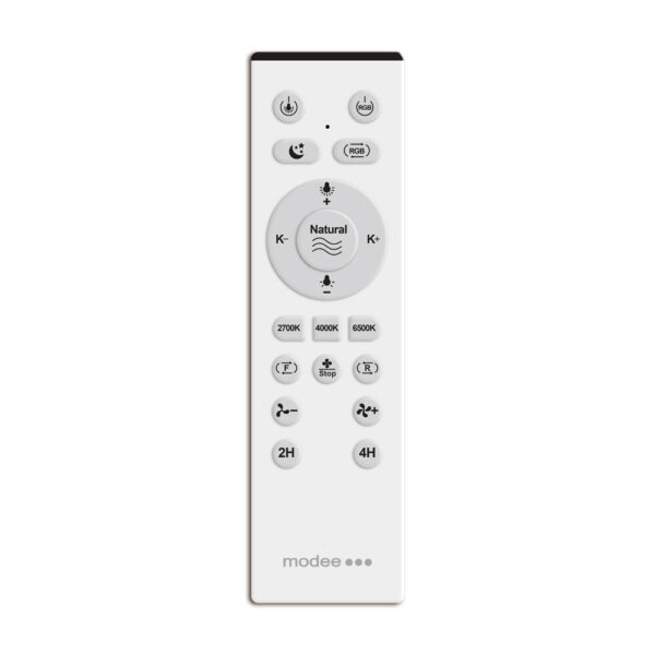 Modee Ανεμιστήρας Οροφής LED 30W RGB 3CCT με Τηλεχειριστήριο