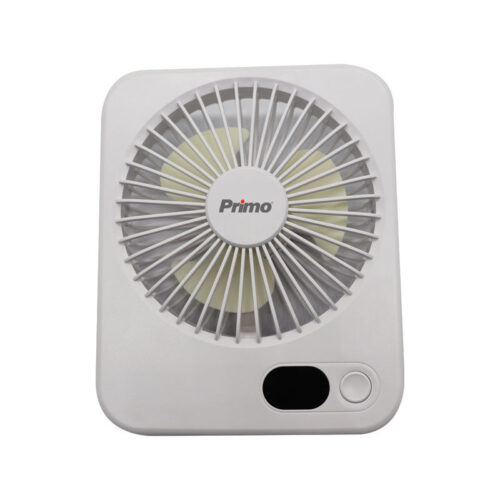 mini-prmf-80692-primo-5-125cm-_0002429.jpeg Ανεμιστήρας Mini PRMF-80692 Primo 5'' 12.5cm Λευκός Επαναφορτιζόμενος
